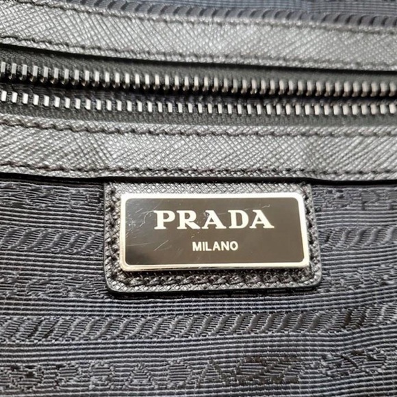 PRADA | Re-Nylon and Saffiano leather duffle bag - Picture 6 of 10